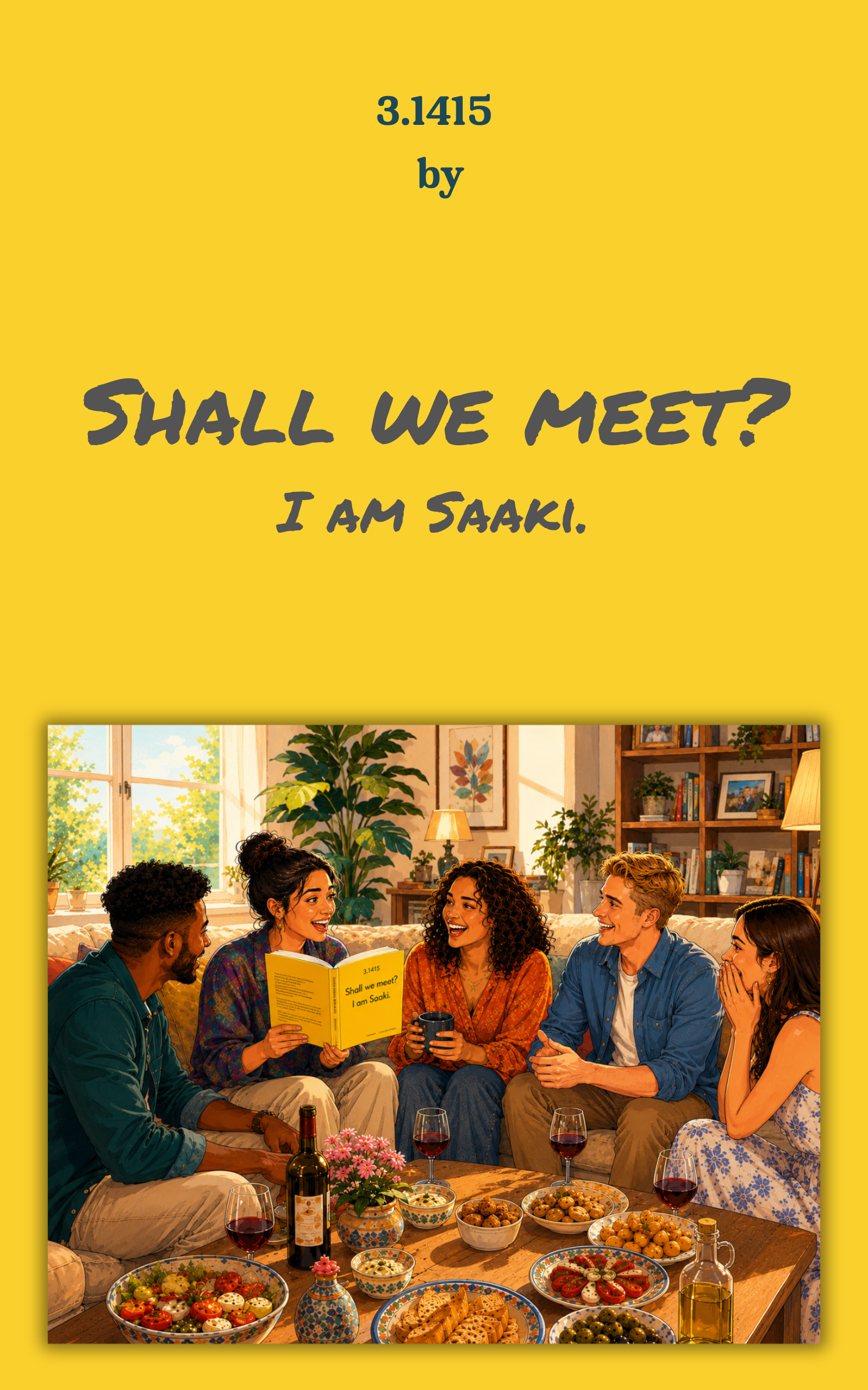 3d book display image of Shall we meet? I am Saaki.
